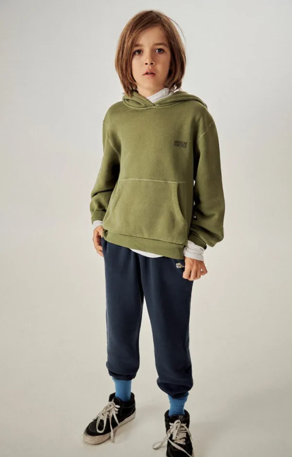 American Vintage Kid'S Hoodie Izubird>Kids Sweatshirts