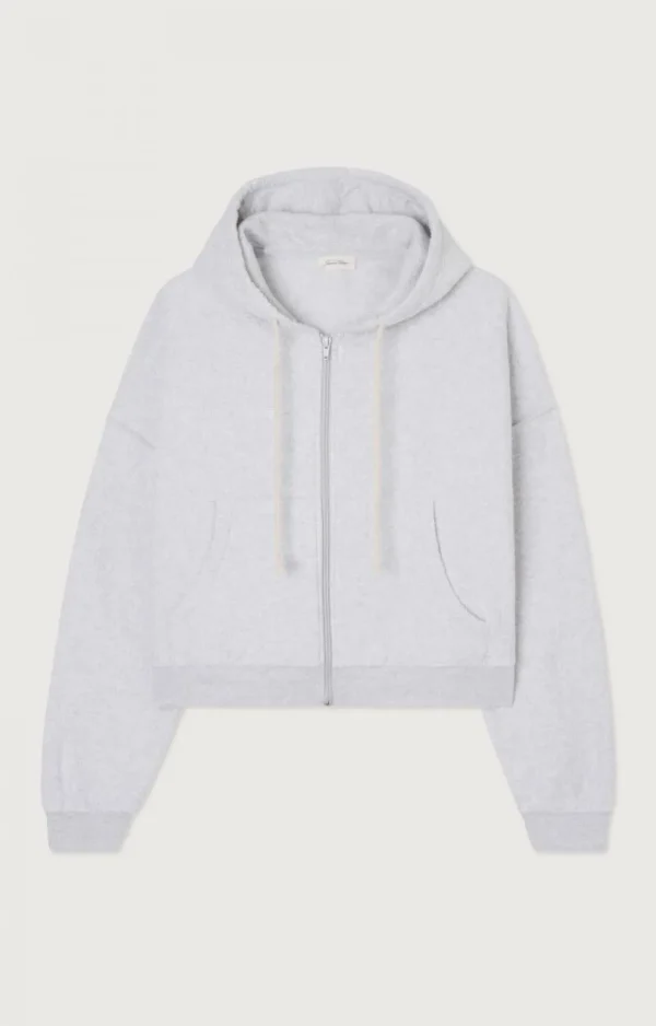 American Vintage Women'S Zipped Hoodie Bobypark>Women Basics